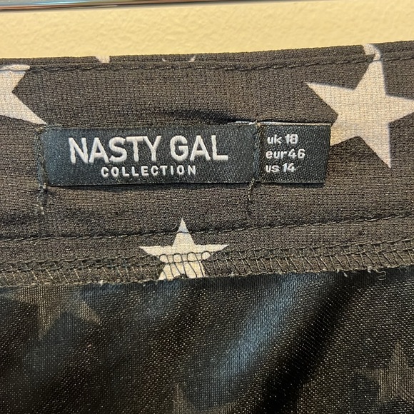 Black Skirt with White Stars - Picture 3 of 5